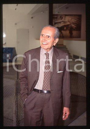 Fotografia d epoca originale Ignazio GARDELLA  ITALIA Ritratto dell architetto 1990ca 35mm vintage slide 18 1