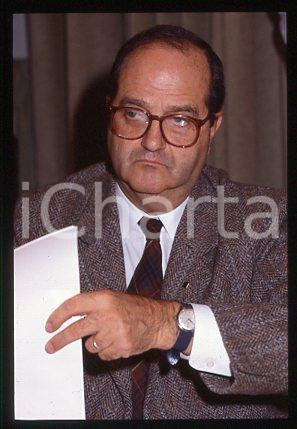 Fotografia d epoca originale Paolo FASELLA ROMA Ritratto del Direttore Generale 1988  35mm vintage slide 7 1