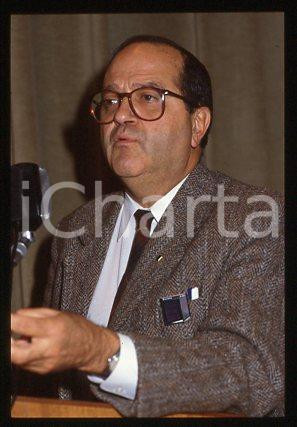 Fotografia d epoca originale Paolo FASELLA  ROMA Ritratto del Direttore Generale 1988 35mm vintage slide 12 1
