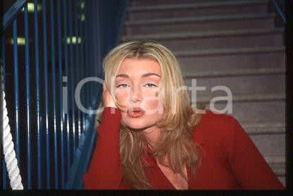 Fotografia d epoca originale Barbara De PACE  CINEMA Portrait of an actress 1998 ca  35 mm vintage slide 4 1