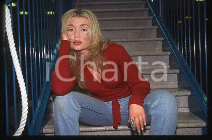 Fotografia d epoca originale Barbara De PACE  CINEMA Portrait of an actress 1998 ca  35 mm vintage slide 6 1