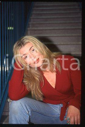 Fotografia d epoca originale Barbara De PACE  CINEMA Portrait of an actress 1998 ca  35 mm vintage slide 19 1