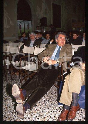 Fotografia d epoca originale Valerio DE PAOLIS  CINEMA ITALY Film producer 1990 ca  35 mm vintage slide 1 1
