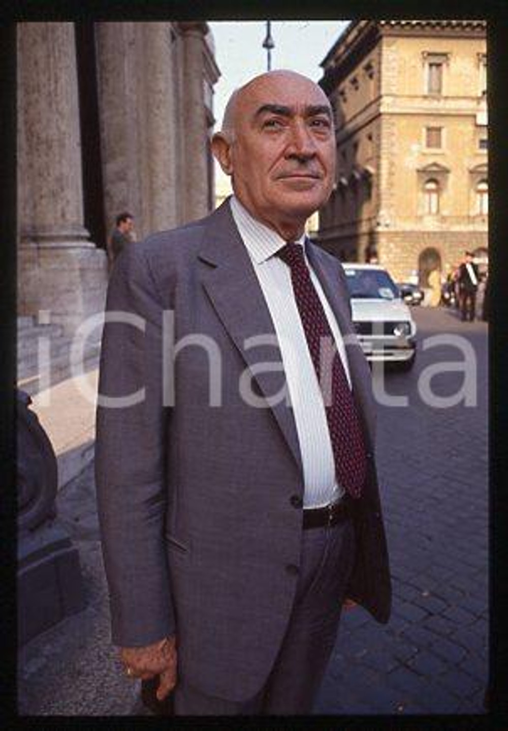 Umberto CAPPUZZO DEMOCRAZIA CRISTIANA Un senatore 1990 ca * 35mm vintage slide 2