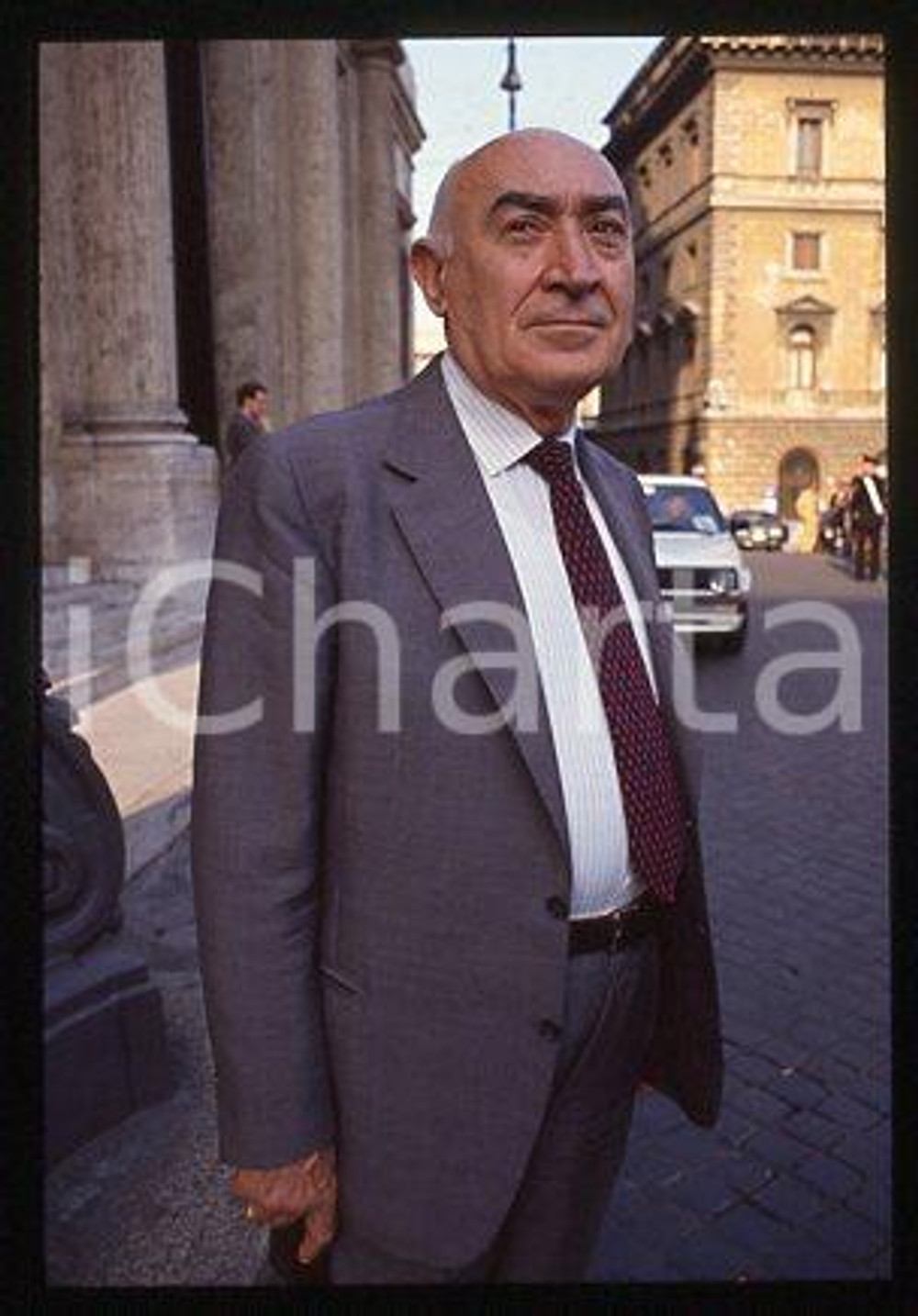 Umberto CAPPUZZO DEMOCRAZIA CRISTIANA Un senatore 1990 ca * 35mm vintage slide 3