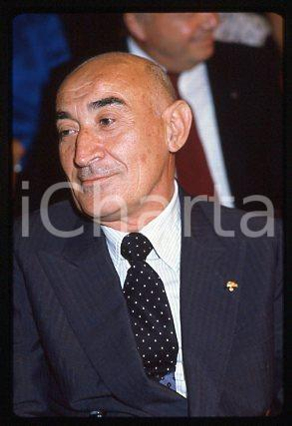 Fotografia d epoca originale Umberto CAPPUZZO  ITALIA Il generale a teatro 1985 ca  35 mm vintage slide 4 1
