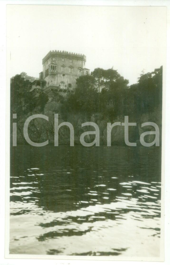 Fotografia d epoca originale 1930 PARAGGI Veduta del Castello BONOMI  Foto cartolina vintage 1