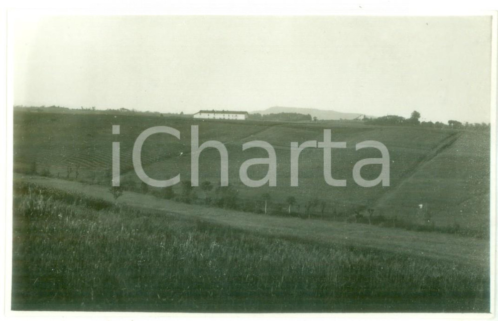 Fotografia d epoca originale Maggio 1931 NOVI LIGURE Veduta della vallata  Foto cartolina VINTAGE 1