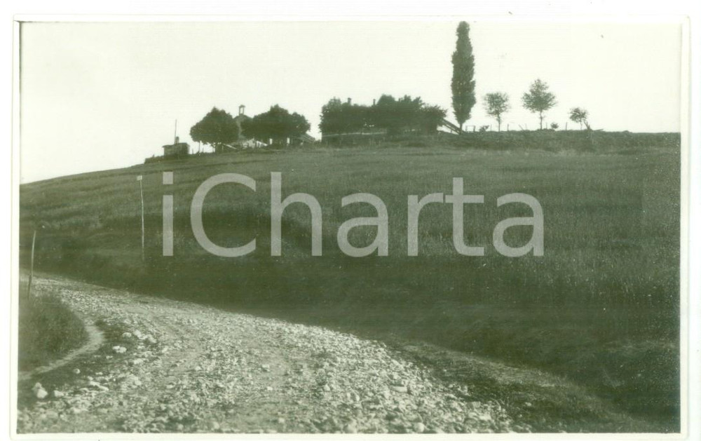Fotografia d epoca originale 1931 NOVI LIGURE Paesaggio agreste  Foto cartolina VINTAGE 1