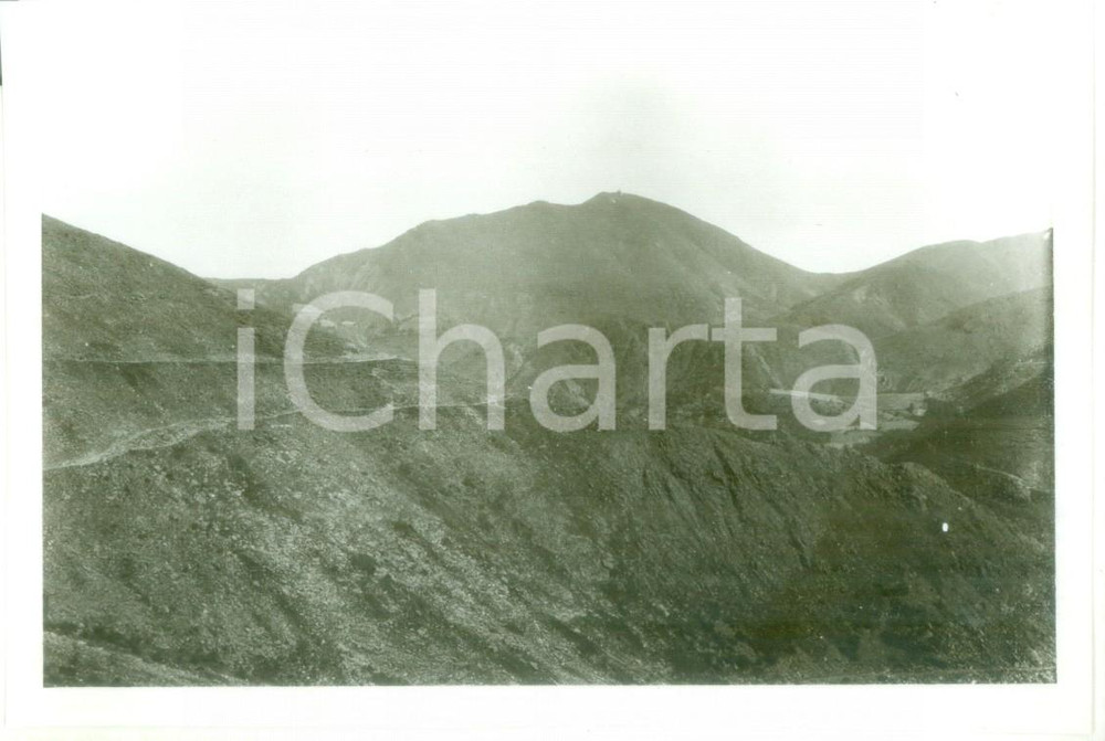 1931 Parco naturale CAPANNE DI MARCAROLO Veduta del Monte Tobbio *Foto 13x9 cm