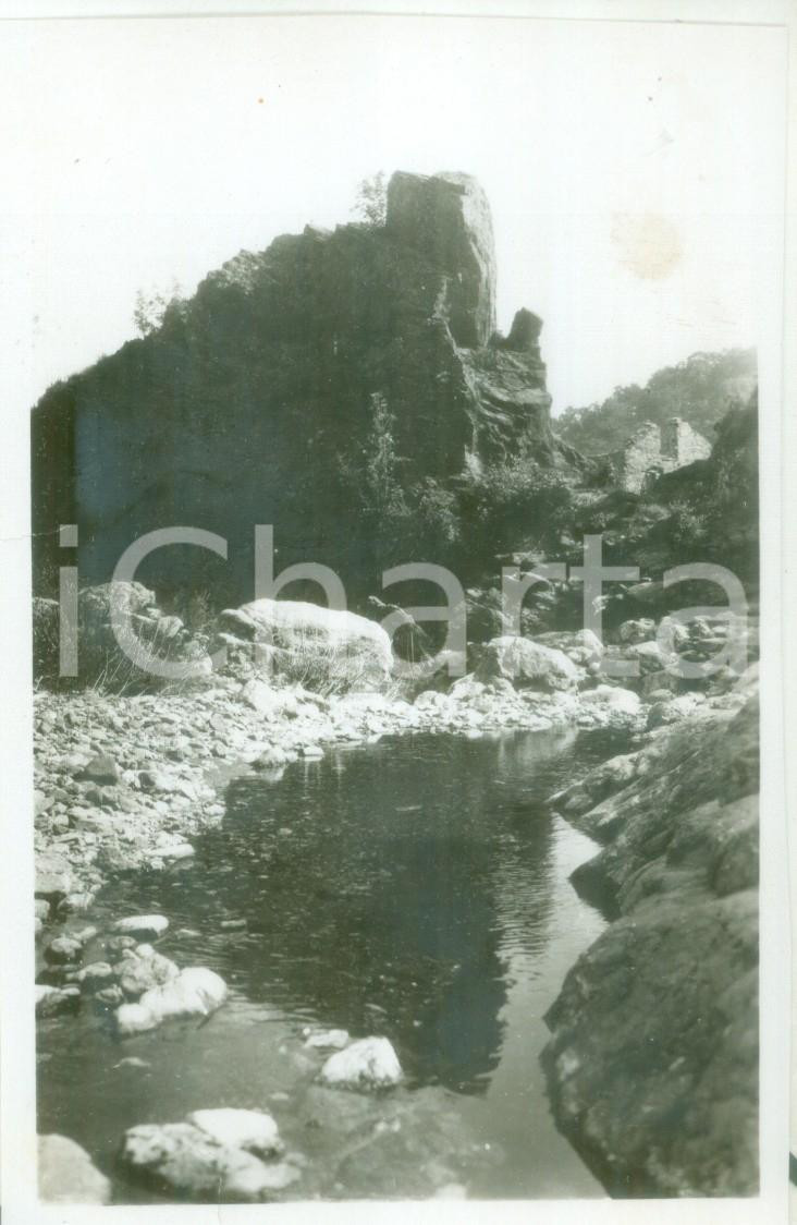 Fotografia d epoca originale 1931 CRESCIONE Alta Val Trebbia  Veduta panoramica Fotografia VINTAGE 1