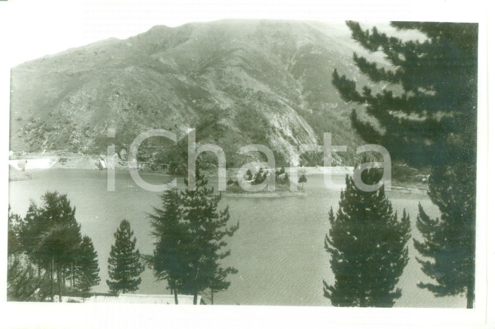 Fotografia d epoca originale 1931 LAGHI DEL GORZENTE AL Veduta panoramica  Fotografia ARTISTICA 13x9 cm 1