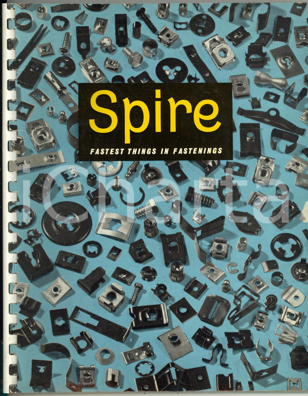 Materiale pubblicitario d’epoca 1964 SPIRE Fastest things in fastenings / Screws  Catalogo pubblicitario 1