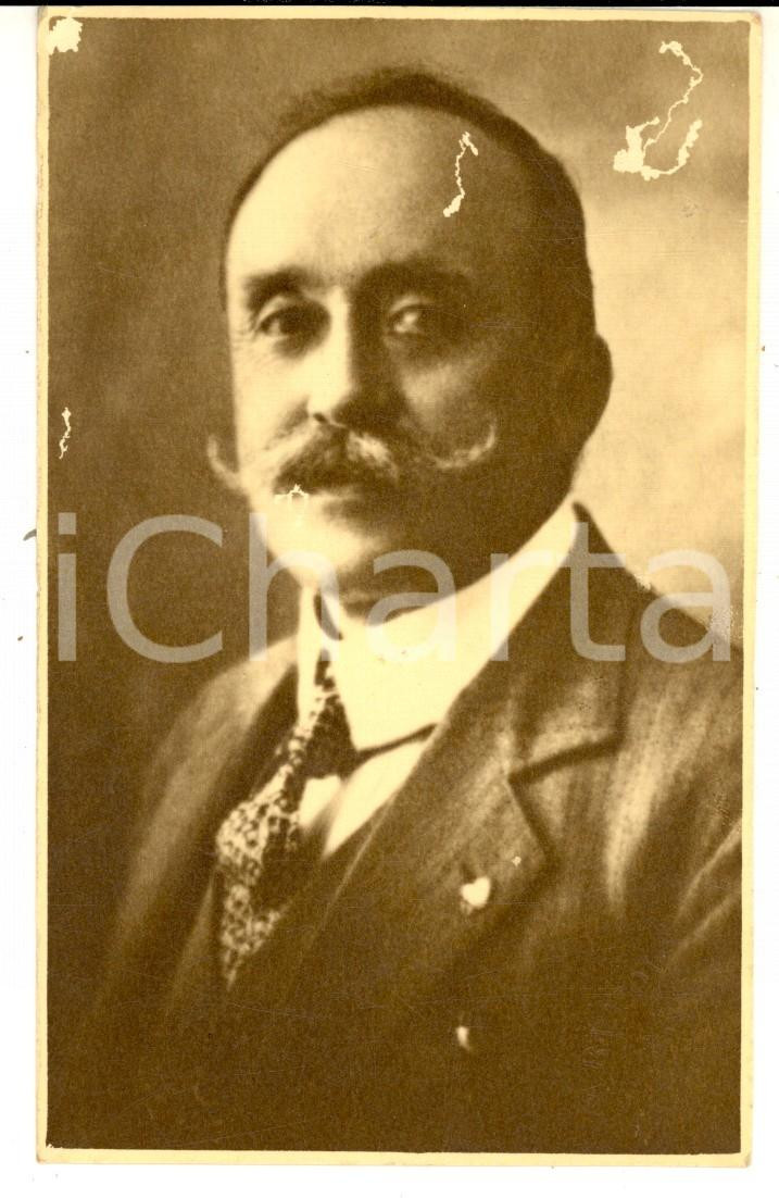 Fotografia d epoca originale 1935 VERONA Ritratto del dott. Carlo DAL FORNO  Foto cartolina 1