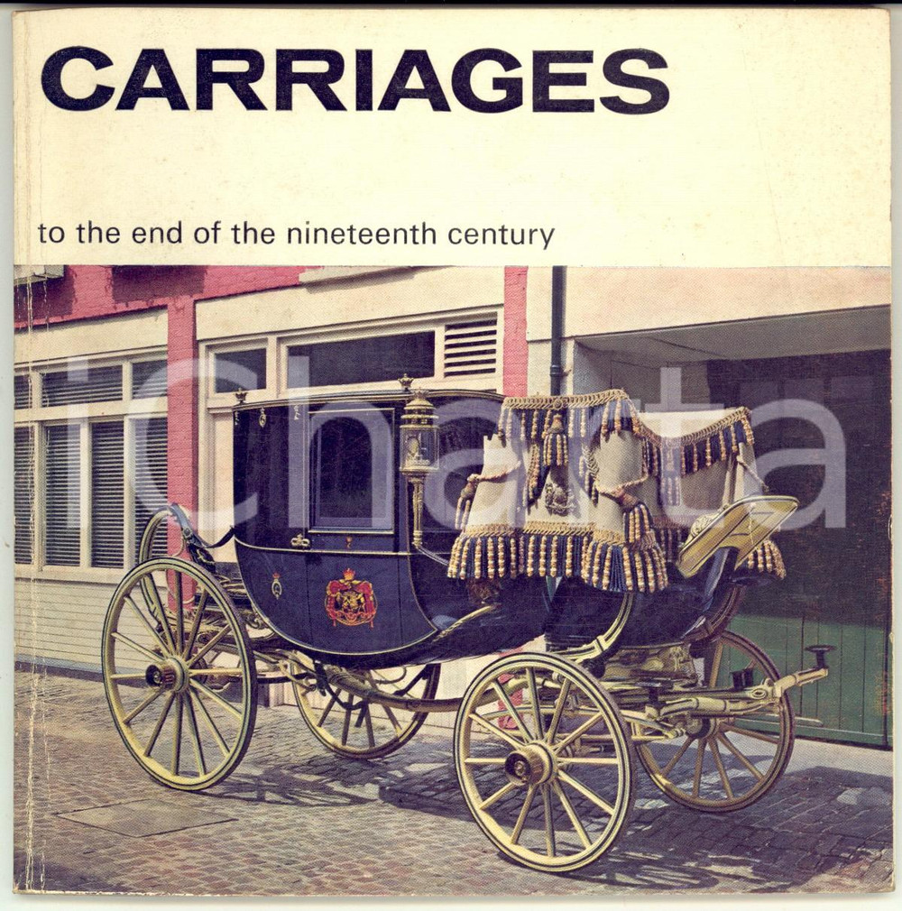 1970 SCIENCE MUSEUM Philip SUMNER Carriages to the end of the 19th century 