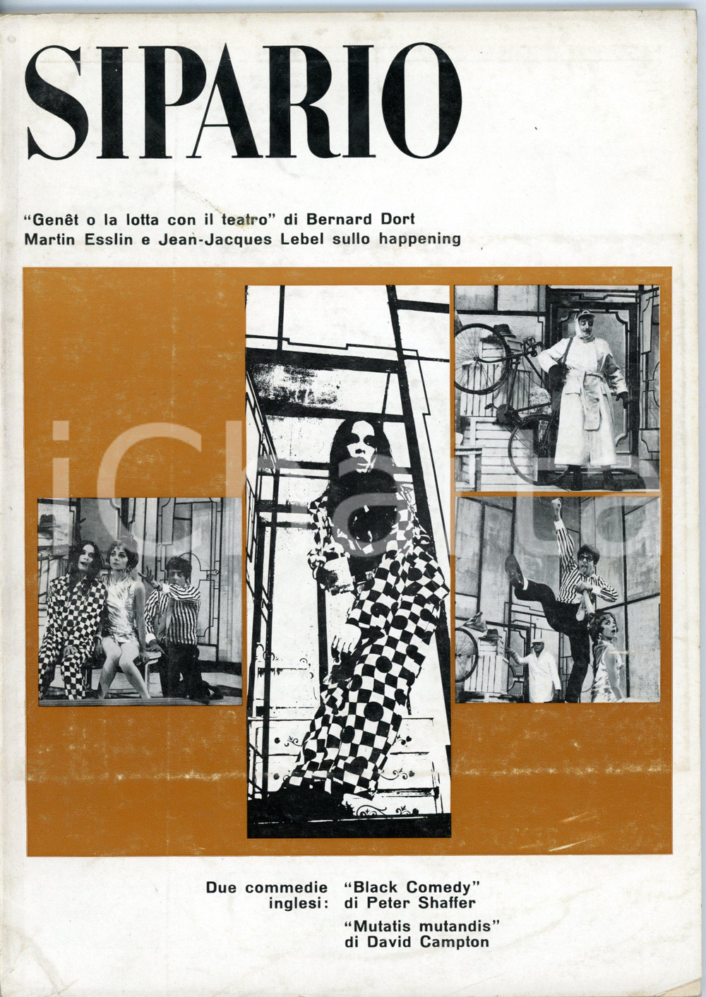 Giornale, rivista storica 1967 SIPARIO David CAMPTON Mutatis mutandis  Rivista anno XXII nÂ° 249  64 pp 1
