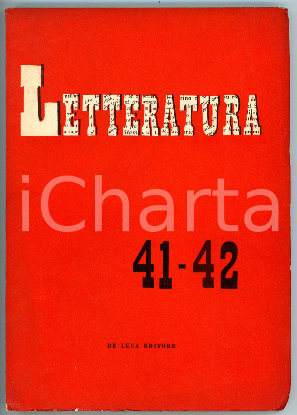Giornale, rivista storica 1953 LETTERATURA Eugenio BATTISTI Dal totem all allegoria  Anno VII nÂ° 4142 1