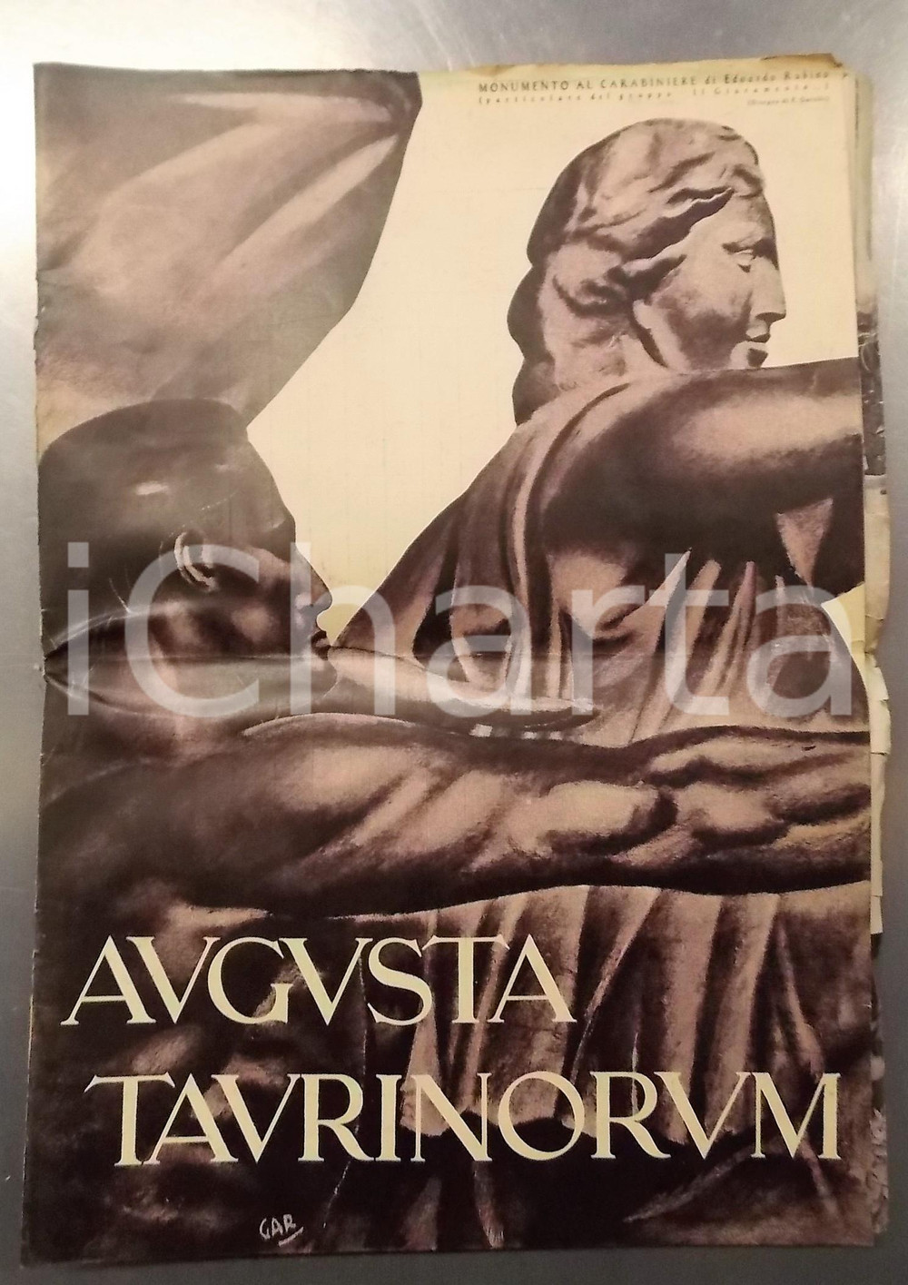 Giornale, rivista storica 1934 AUGUSTA TAURINORUM Torino e il 1Â° Festival di Musiche Militari  Rivista 1