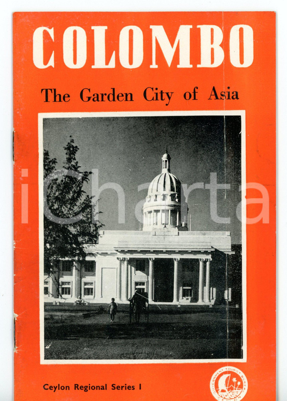 Libro, pubblicazione d epoca 1960 ca COLOMBO The garden city of Asia  Ceylon regional series I VINTAGE 1