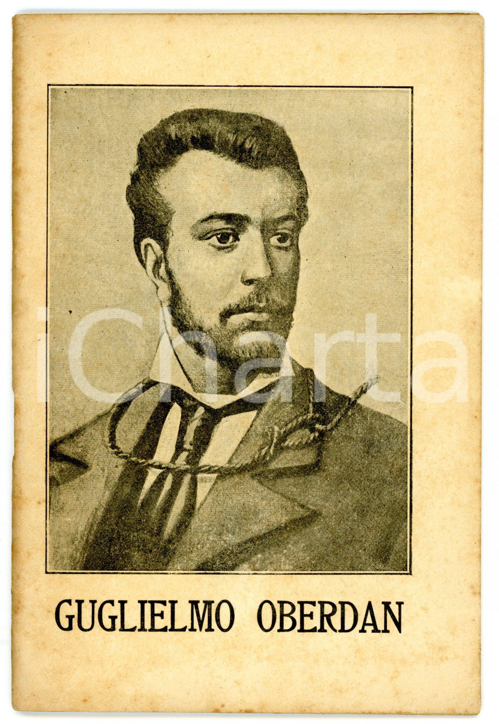 Libro, pubblicazione d epoca 1917 Giovanni MICELI Guglielmo Oberdan nelle note bibliografiche di un amico 1