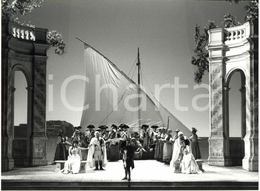 Fotografia d epoca originale 1989 MILANO LIRICA Teatro alla Scala  CosÃ¬ fan tutte Regia Riccardo MUTI 1 1
