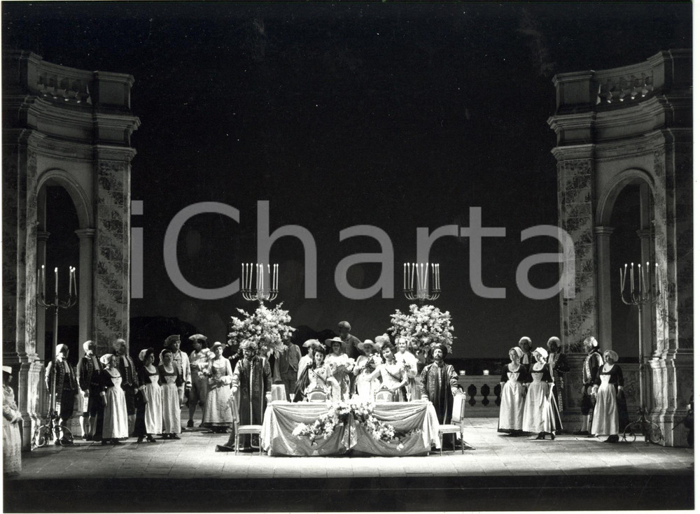 Fotografia d epoca originale 1989 MILANO LIRICA Teatro alla Scala  CosÃ¬ fan tutte Regia Riccardo MUTI 2 1