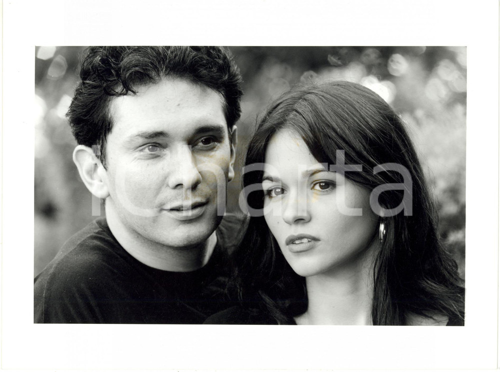 Fotografia d epoca originale 2003 TEATRO Compagnia FALK  Fabio POGGIALI Romina MONDELLO Le notti bianche 1