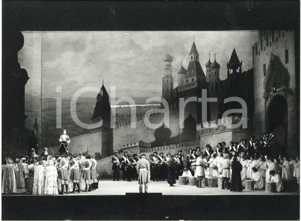 Fotografia d epoca originale 1998 MILANO OPERA Teatro alla Scala  ChovanÅ¡Äina Foto 24x18 cm 1