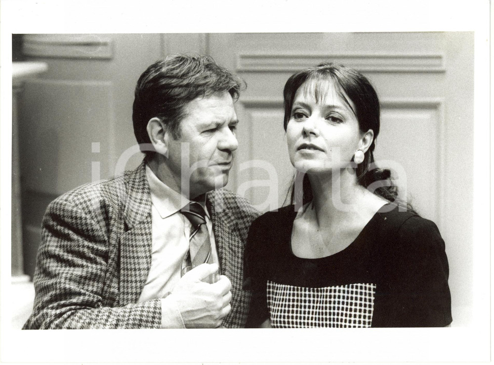 1998 TEATRO Giancarlo ZANETTI Laura LATTUADA in "Uscirò dalla tua vita in taxi"