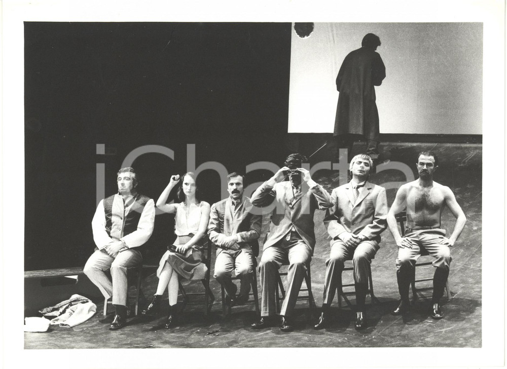 Fotografia d epoca originale 1984 PARMA Compagnia Collettivo TEATRO DUE A che punto siamo della notte Foto 2 1