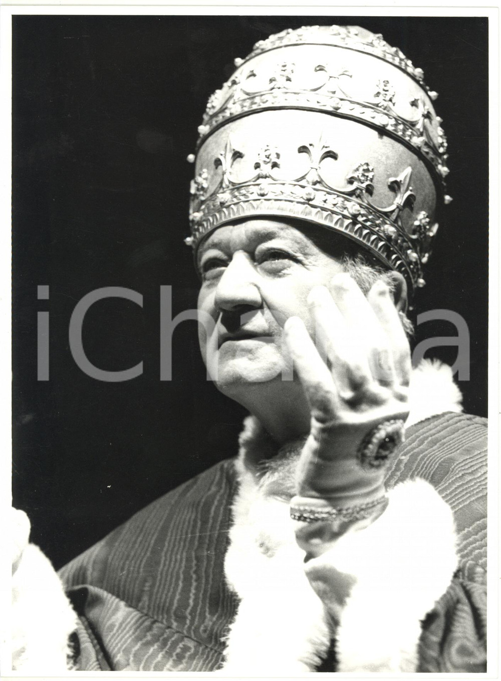 Fotografia d epoca originale 1987 ITALIA TEATRO  Renzo GIOVAMPIETRO in Processo a Giacomo Leopardi Foto 1