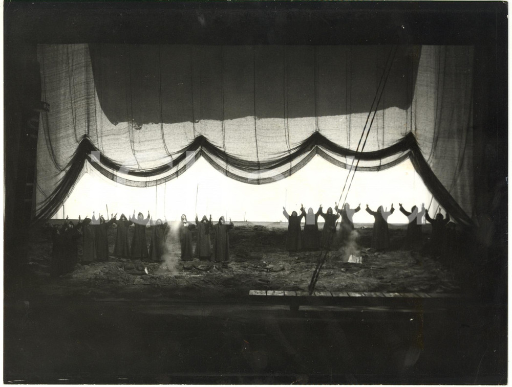 1975 MILANO Teatro alla Scala - "Attila" di Giuseppe VERDI *Foto 24x18 cm