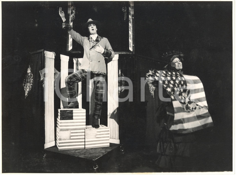 Fotografia d epoca originale 2000 BERGAMO TEATRO VIAGGIO Il fantasma di Canterville Regia Diego BONIFACCIO 1