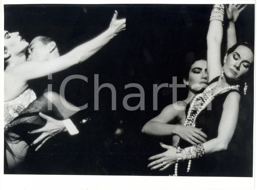 Fotografia d epoca originale 1992 ROVERETO TN Festival Oriente Occidente  TanguÃ©ros Foto 24x18 1