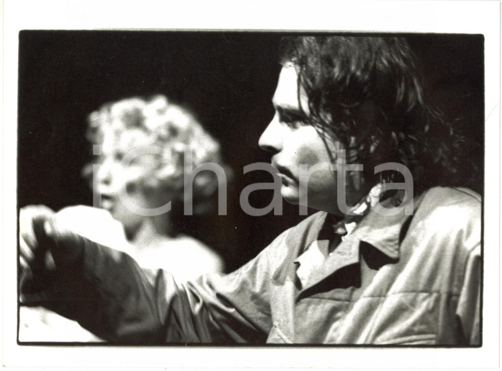 Fotografia d epoca originale 1994 TORINO Teatro di Dioniso  Valter MALOSTI in SUSN  Ritratto Foto 24x18 1