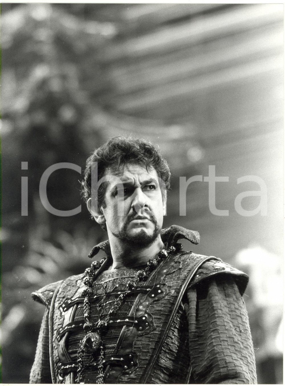 Fotografia d epoca originale 1983 MILANO Teatro alla Scala  Placido DOMINGO in Turandot  Ritratto Foto 1