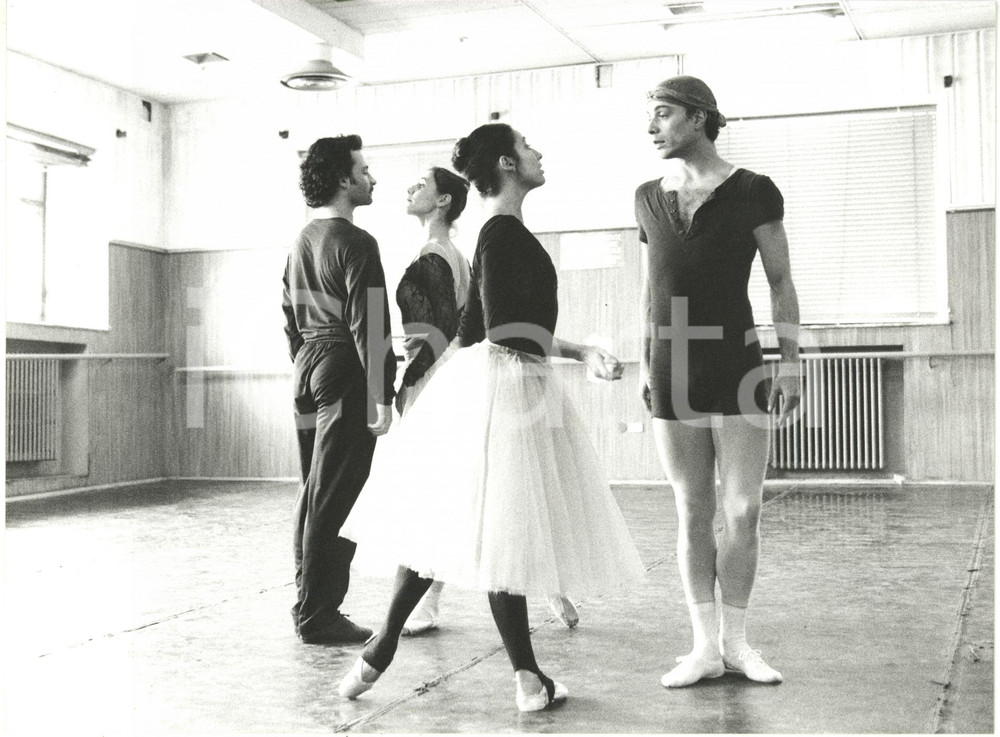 Fotografia d epoca originale 1996 MILANO TEATRO ALLA SCALA  Anita MAGYARI Gheorghe IANCU Elisabetta ARMIATO 1