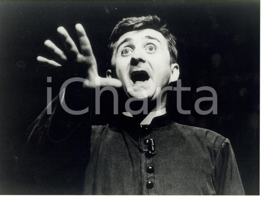 Fotografia d epoca originale 1992 MILANO Teatro di Porta Romana  VITO Stefano BICOCCHI in Se perdo te 1