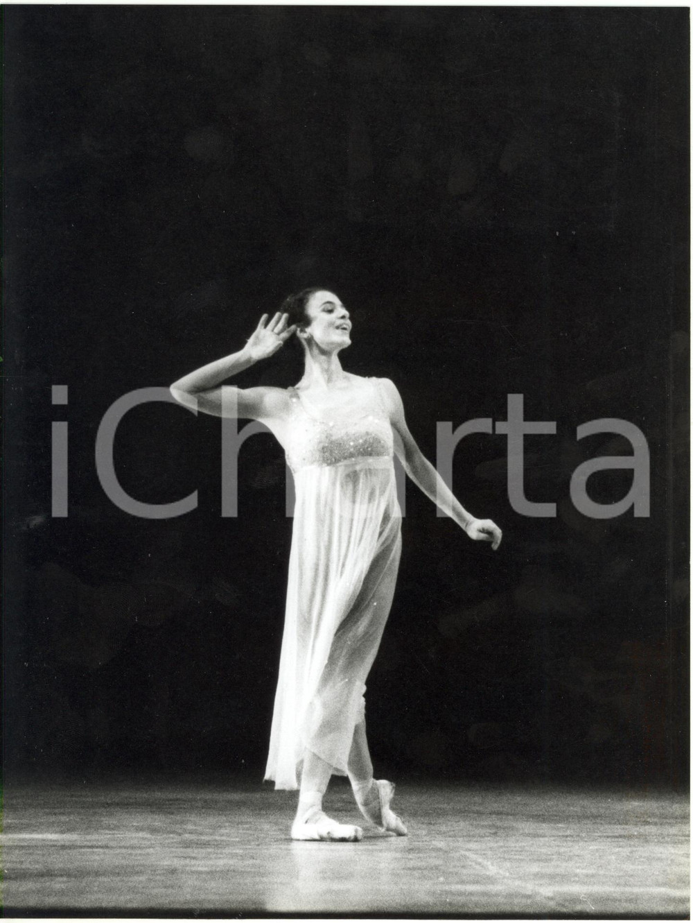 Fotografia d epoca originale 1995 ca MILANO Teatro alla Scala  Alessandra FERRI prima ballerina assoluta 1
