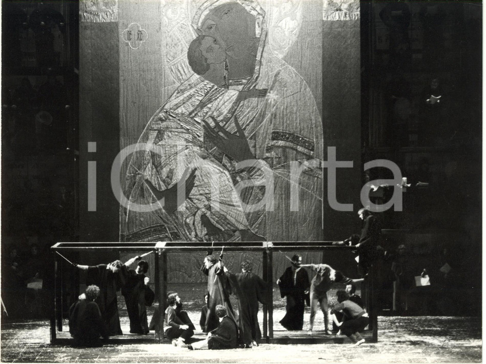 1979 MILANO Teatro alla Scala - "Boris Godunov" Regia Jurij LJUBIMOV *Foto 24x18