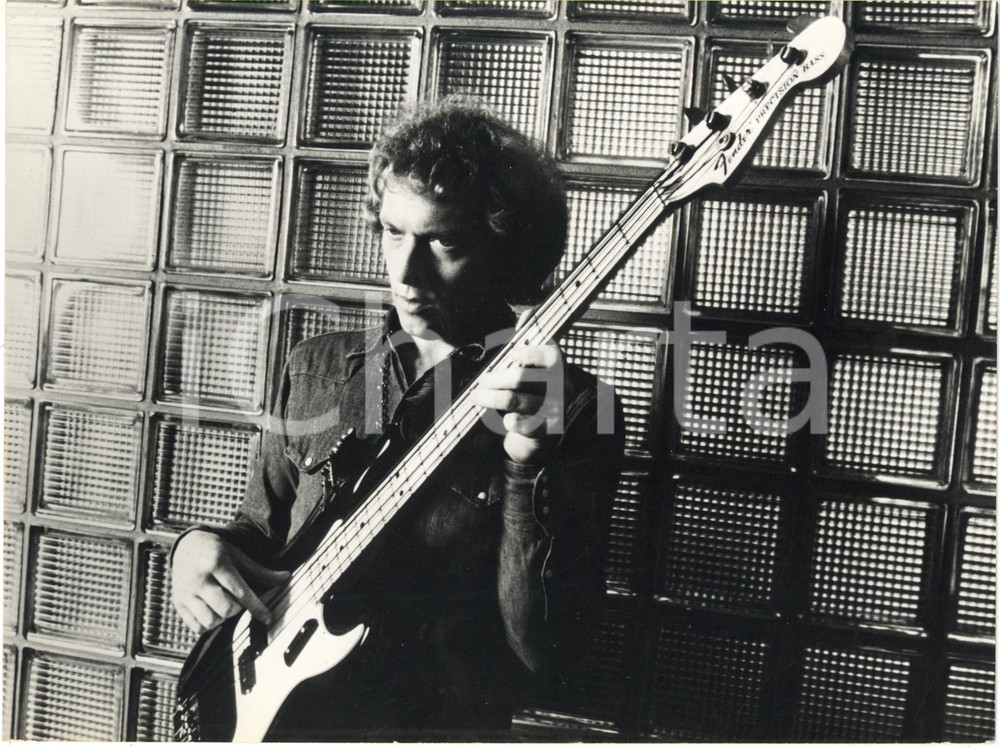 Fotografia d epoca originale 1990 ca MUSICA  David CHRISTIE  Ritratto del cantante Foto 24x18 cm 1