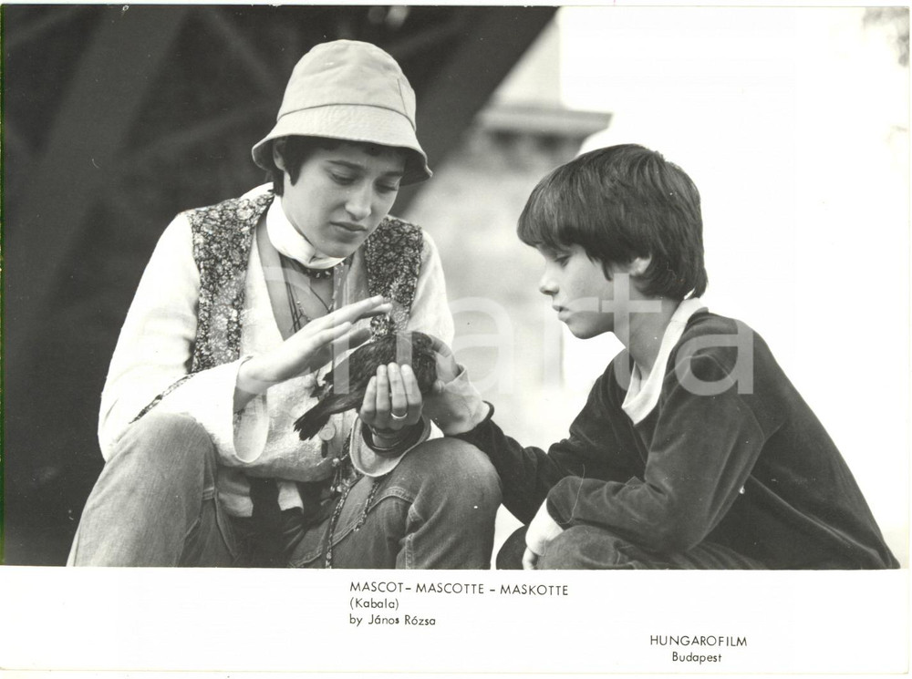 Fotografia d epoca originale 1982 CINEMA Kabala  Júlia NYAKO e Zoltán JAKAB  Regia di János RÓZSA Foto 1
