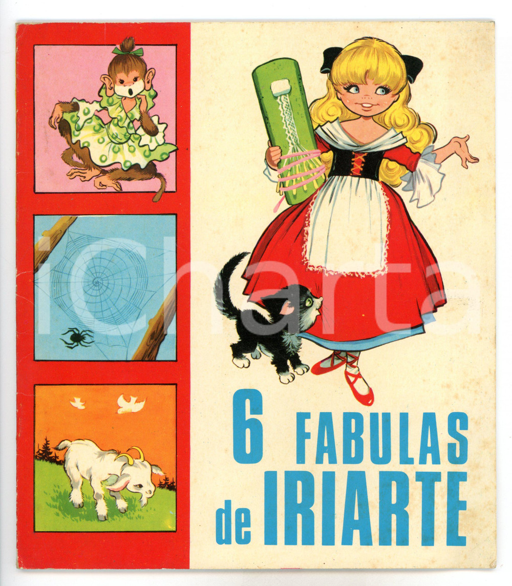 Libro, pubblicazione d epoca 1969 Maria PASCUAL  6 FABULAS DE IRIARTE La cabra y el caballo Ed. TORAY 1