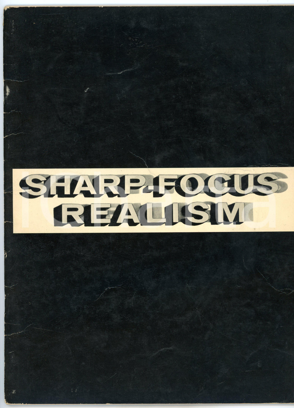 Libro, pubblicazione d epoca 1972 Sidney JANIS Sharpfocus realism  Catalogo della mostra ILLUSTRATO 28 pp. 1
