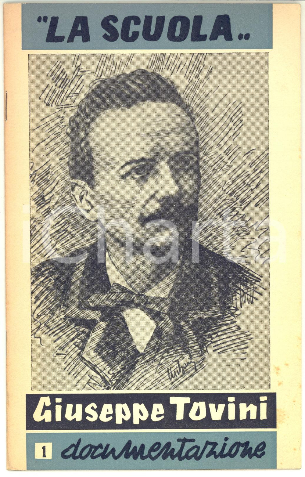 1957 BRESCIA Giuseppe Tovini - Nel 60Â° anniversario della morte - 24 pp. Pubblicazione d'epoca, illustrata b/n.CONDIZIONI: FAIR (buone condizioni interne, ma ingiallimenti in copertina)FORMATO: 13x20 cmEDITORE: La Scuola - Brescia    originale e autentica 1