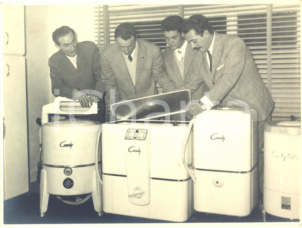 Fotografia d epoca originale 1960 ca s. l. CANDY Elettrodomestici  Presentazione nuovi modelli 1 Foto 1