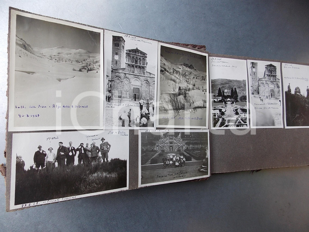 Fotografia d epoca originale 192729 UniversitÃ  di CAMERINO  Album docenti e trasferte  RARO 203 foto 1