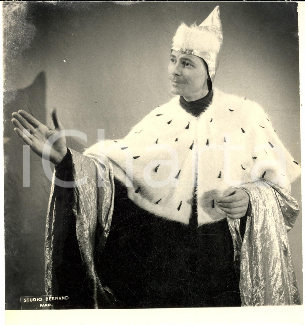 1968 TEATRO FRANCIA "Hernani"  Attore compagnia Marcel LUPOVICI Foto DANNEGGIATA