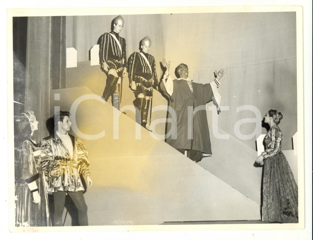 1947 LIEGI Théâtre National de Belgique - Compagnia Marcel LUPOVICI - "Othello" 