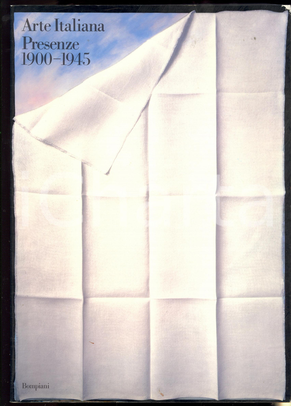 Libro, pubblicazione d epoca 1989 Pontus HULTEN Germano CELANT Arte italiana  Presenze 19001945 BOMPIANI 1